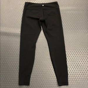 Mid Rise Black Lululemon leggings
